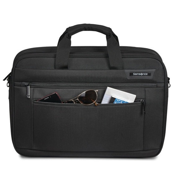 Samsonite Classic Business Men's Briefcase Black - Picture 7 of 9